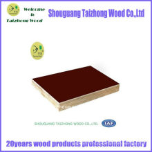 film faced plywood (hardwood core)